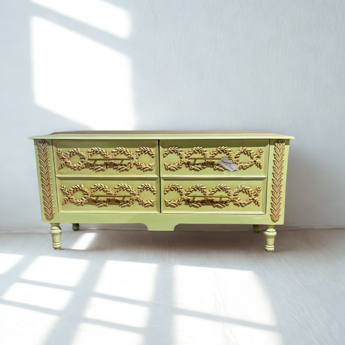 Elegant CNC Craft Cupboard – 4 Drawer Design