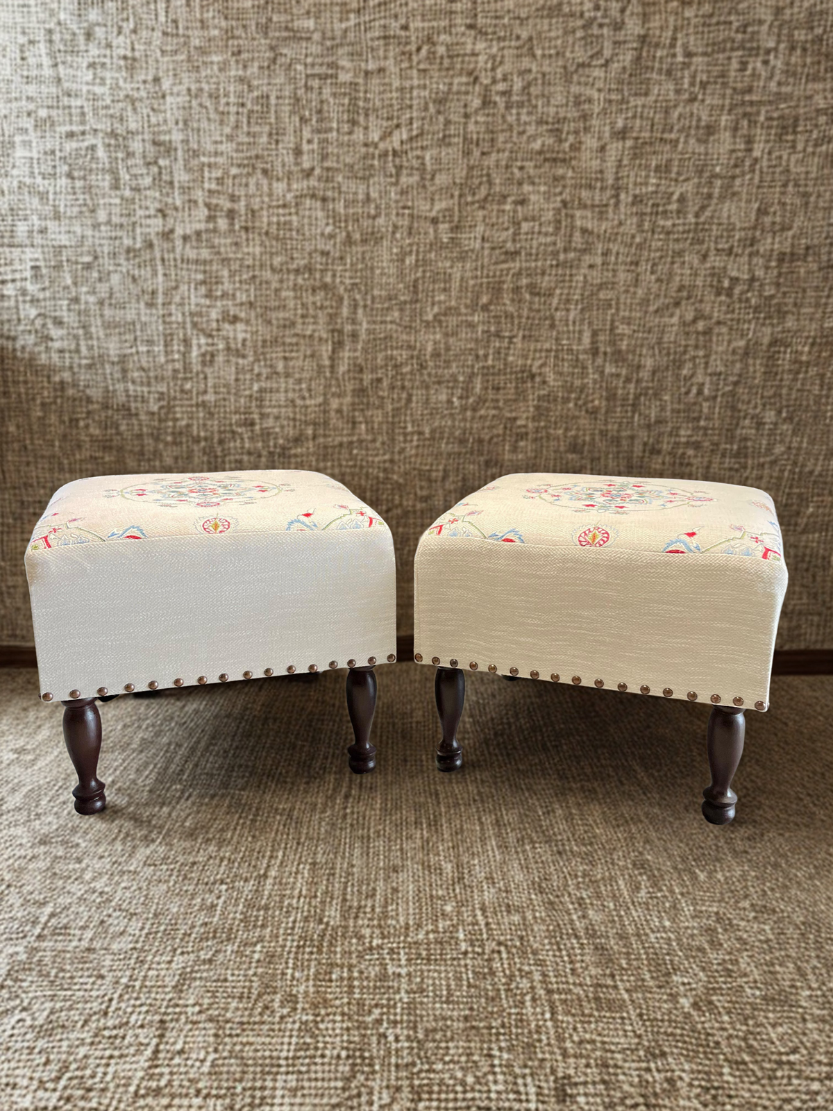 Square Ottoman Set