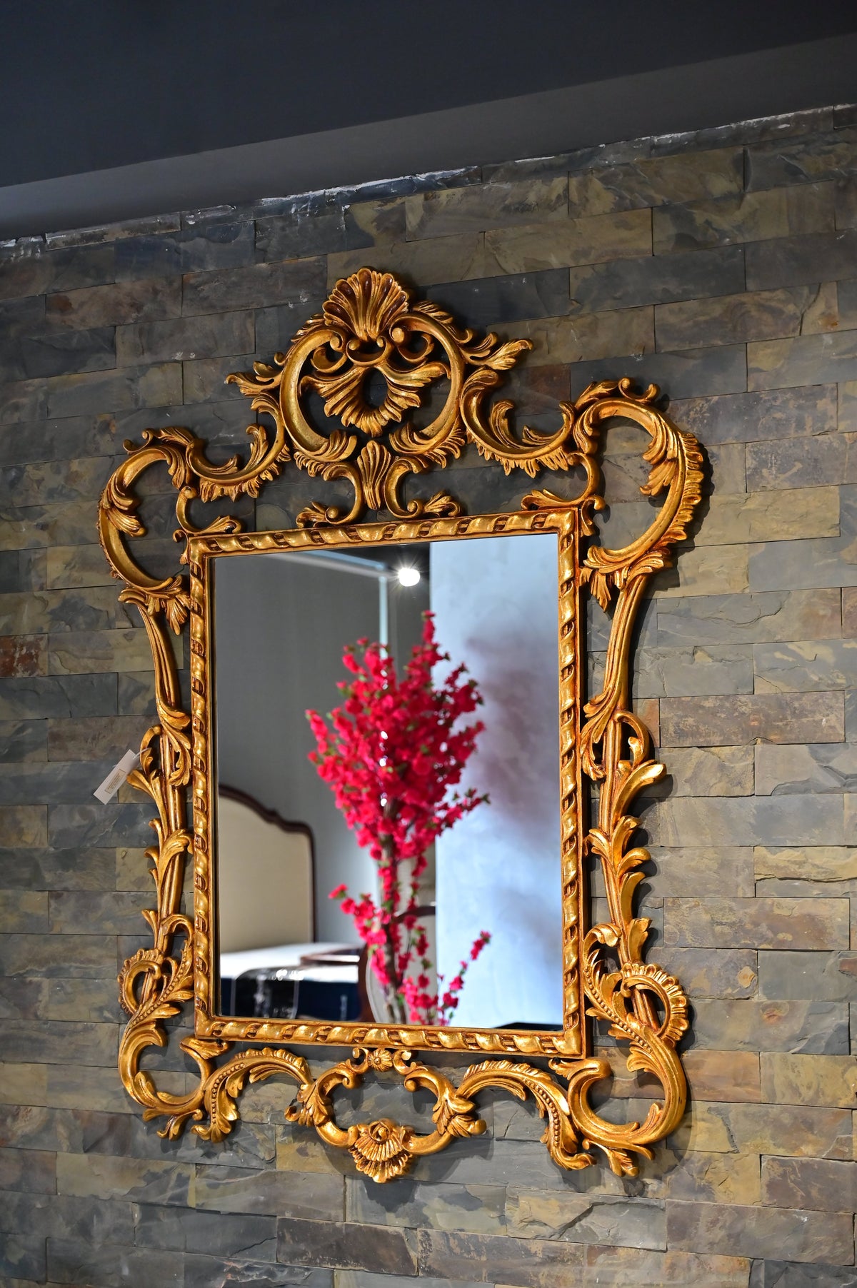 Antique Vintage Gold Mirror