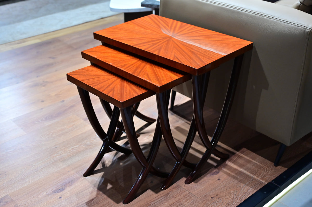 Wooden Electic Nest Set (Brown Birl)