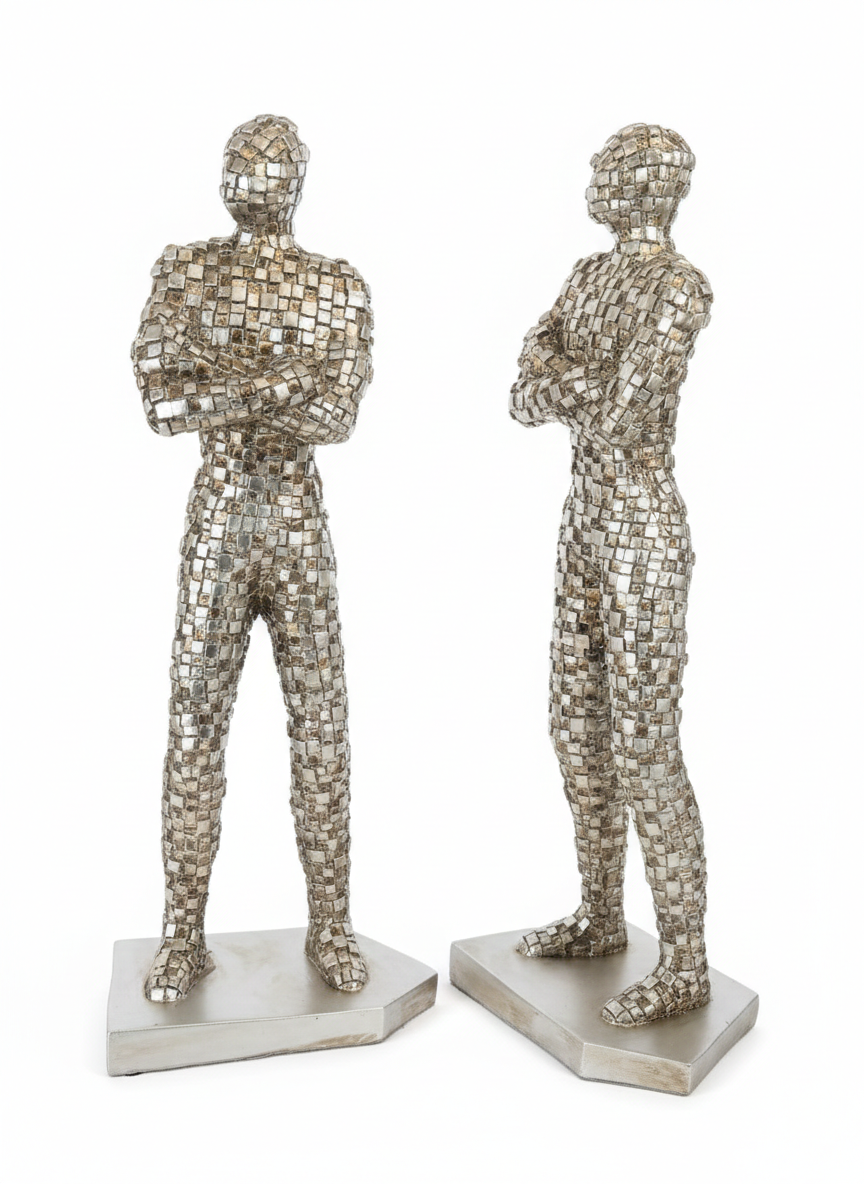 Golden Man Statue