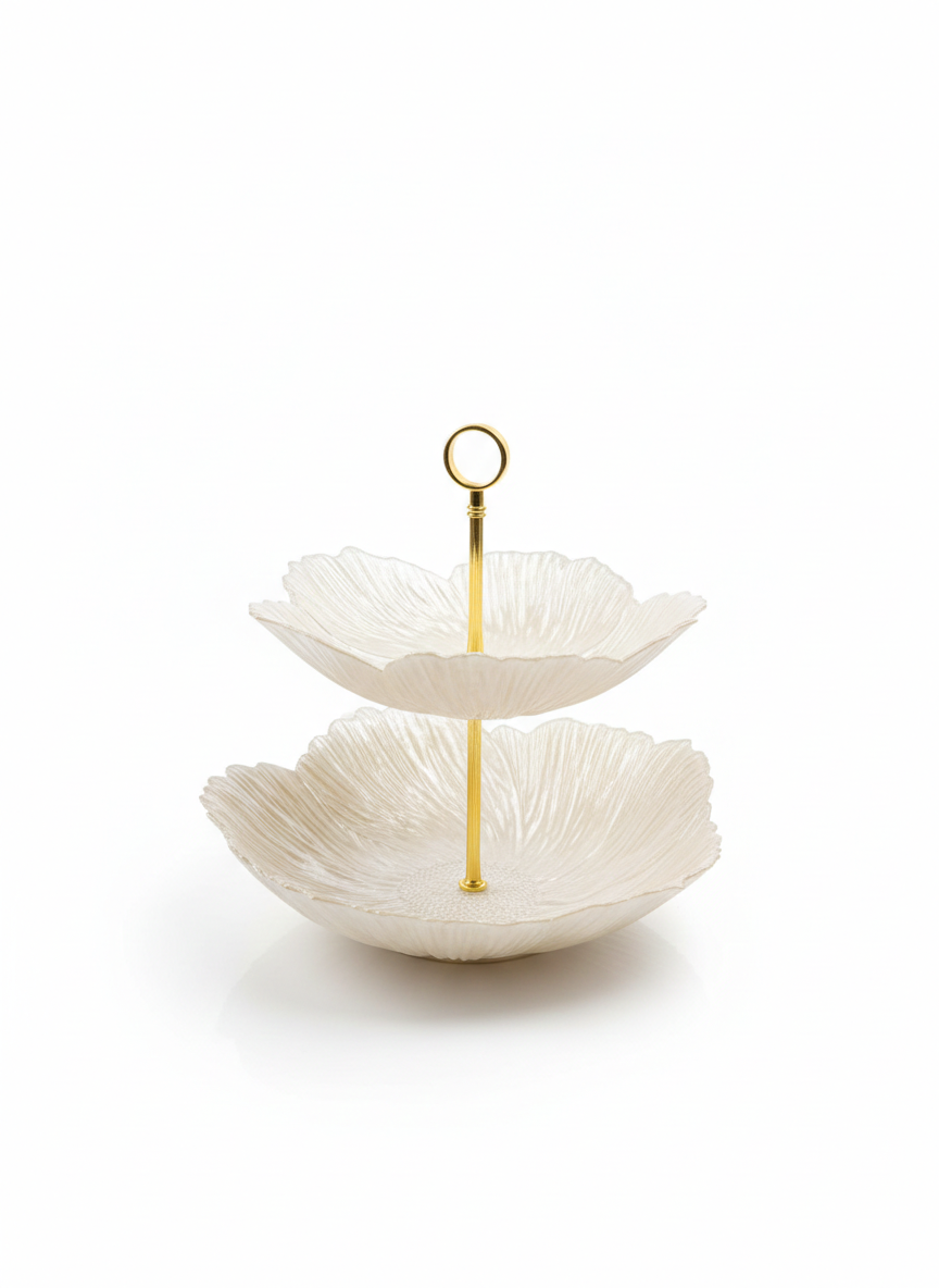 Allen 2 Tier Cake Stand