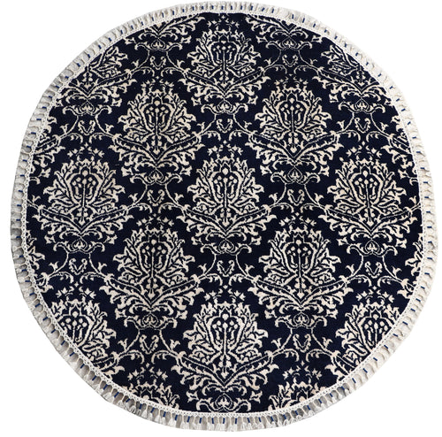 Round Abstruct Art Rug - M17