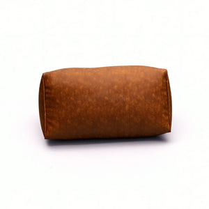 Sachem Bean Bag with Ottoman Burnt Sienna - No