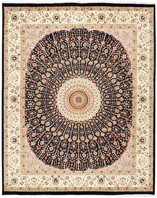 Dome (Navy Blue & Beige)