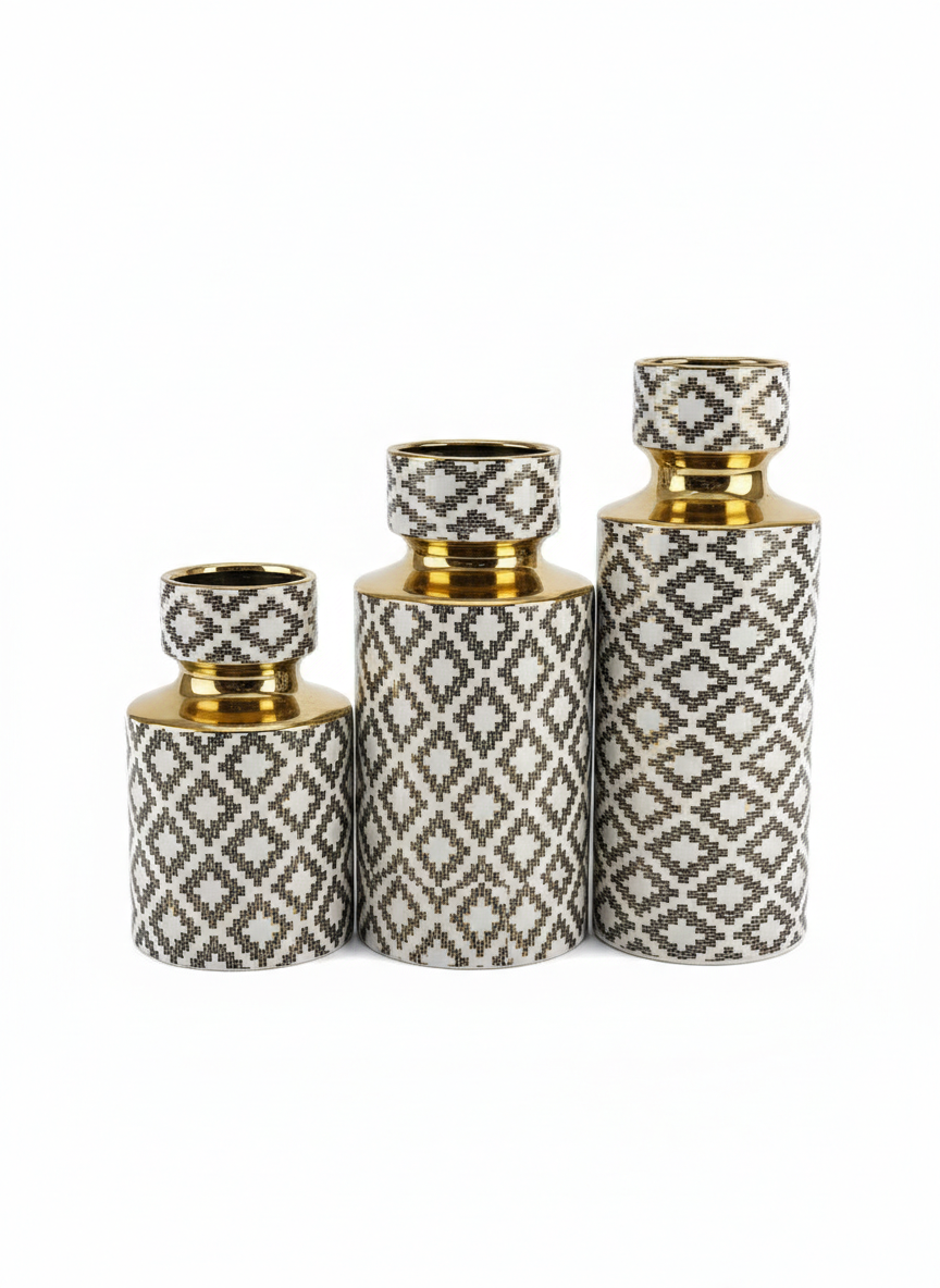 Hexo Candy Jars (Set of Three)