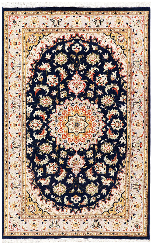 Isfahani Dome ( Blue & Off White)