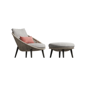 Lido Cord Outdoor Lounge Armchair