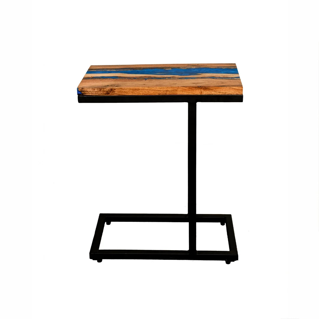 Ocean matte end table