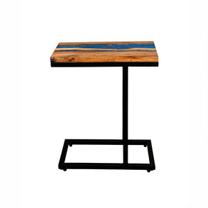 Ocean matte end table
