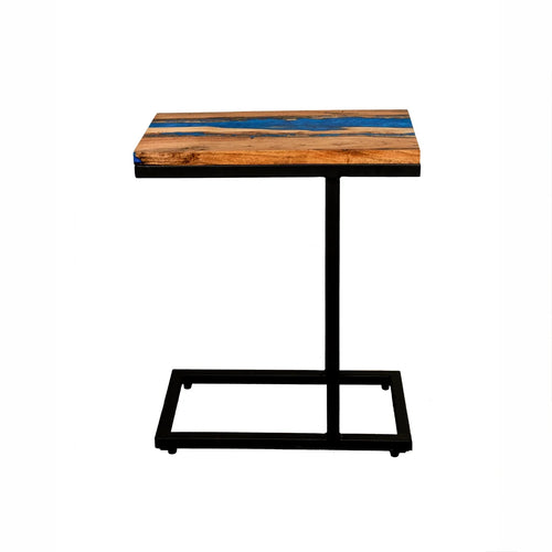 Ocean matte end table