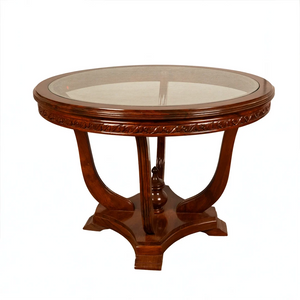 Rustic Nust round Dining Table