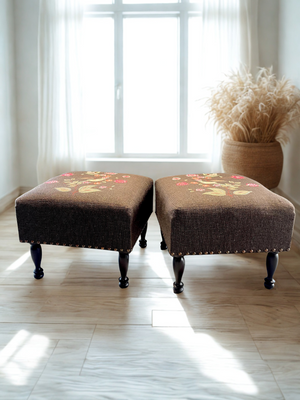 Square Ottoman Set